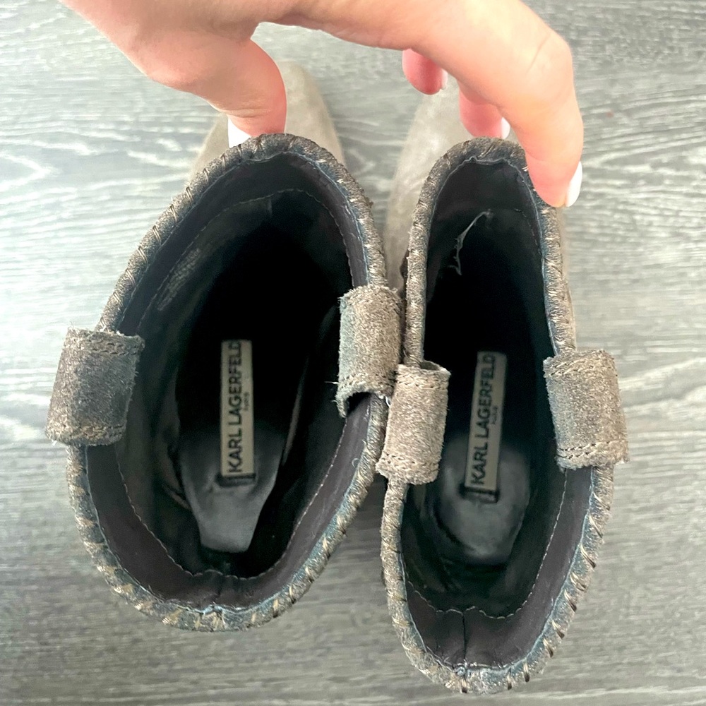 Karl Lagerfield booties